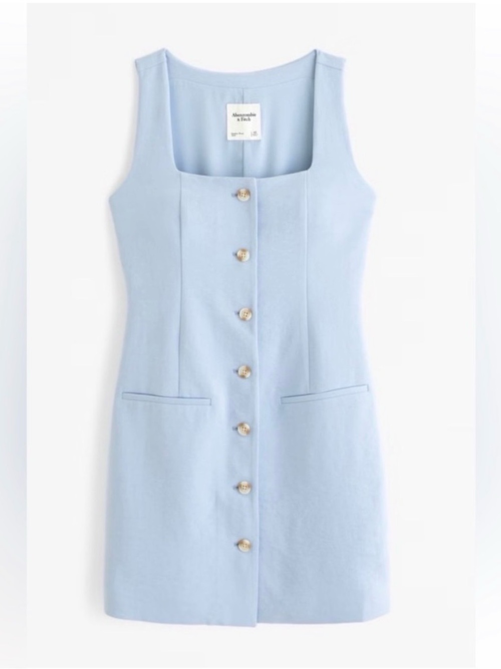 Abercrombie & Fitch Mara Squareneck Vest Mini Dress